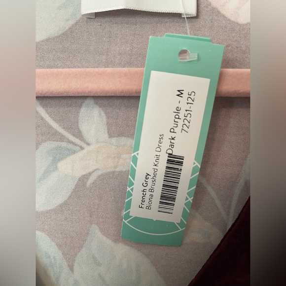 French Grey Biona Brushed Knit Dress - Picture 2 of 4